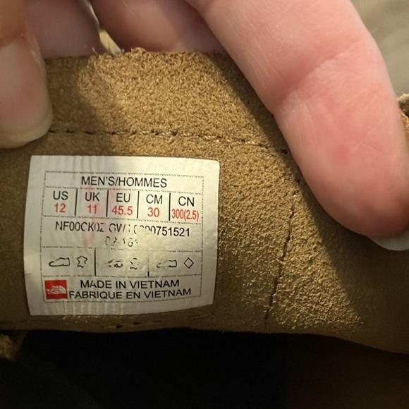 Men’s The North Face Suede Hommes Berkeley Chukka Boots size 12 - Picture 7 of 8